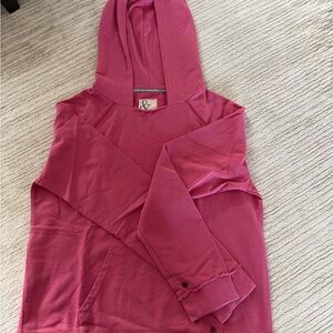 AMPERSAND AVE Pink Long Sleeve Hoodie